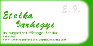 etelka varhegyi business card